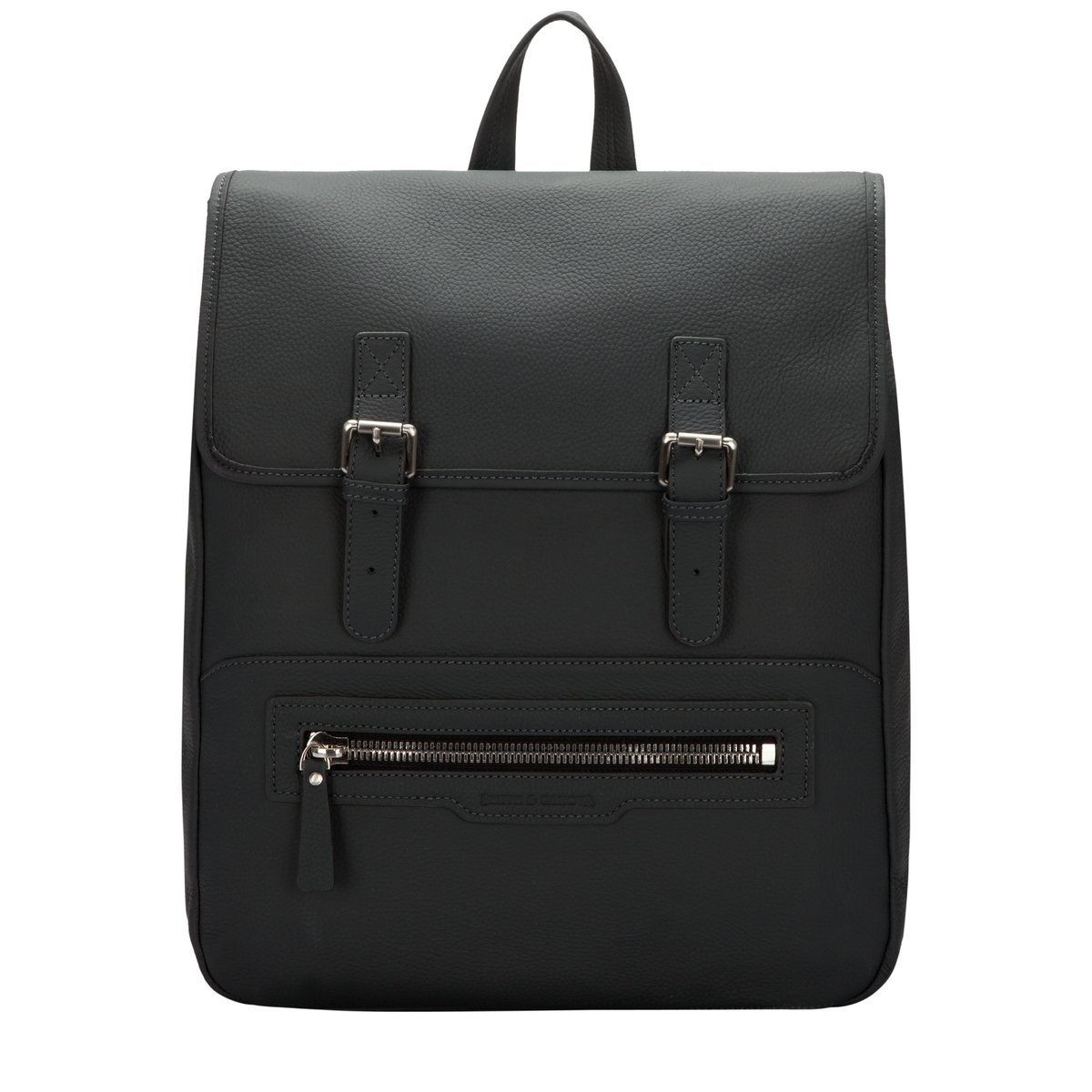 Oil Tanned Leather Flap Over Backpack - Smith & Canova