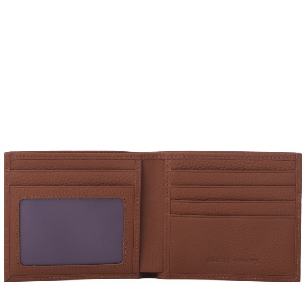 Oil Tanned Leather Bi-fold Wallet