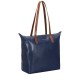 Twin Strap Zip Top Tote Bag