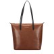 Twin Strap Zip Top Tote Bag