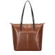 Twin Strap Zip Top Tote Bag