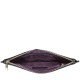 Zip Top Hand Strap Clutch Bag