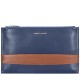 Zip Top Hand Strap Clutch Bag