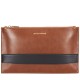 Zip Top Hand Strap Clutch Bag