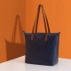 Twin Strap Zip Top Tote Bag