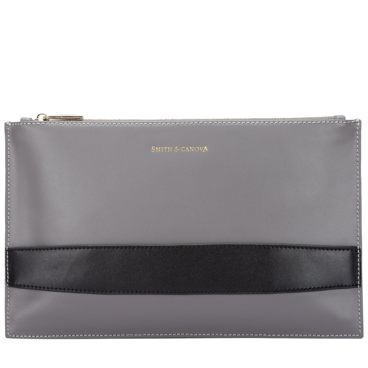 black clutch bag with strap