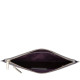 Zip Top Hand Strap Clutch Bag