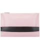 Zip Top Hand Strap Clutch Bag