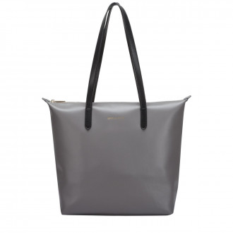 Twin Strap Zip Top Tote Bag