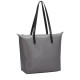 Twin Strap Zip Top Tote Bag