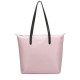 Twin Strap Zip Top Tote Bag