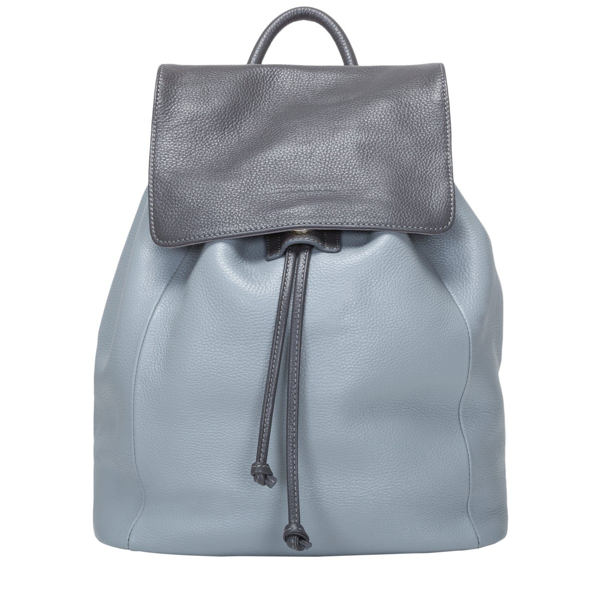 leather drawstring backpack purse