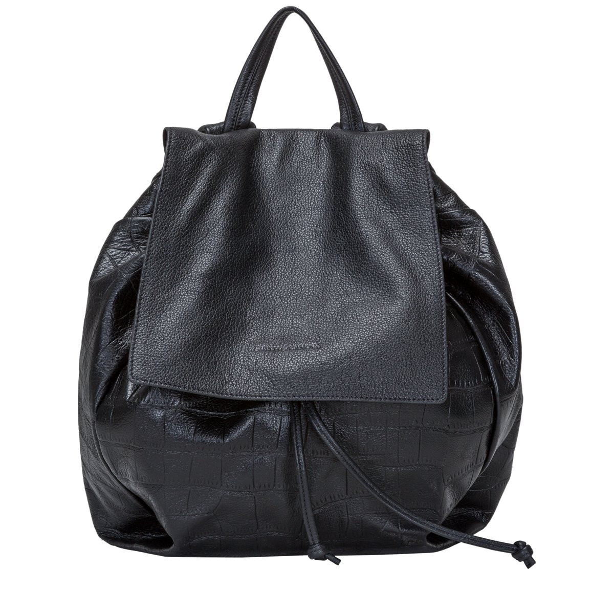croc print backpack