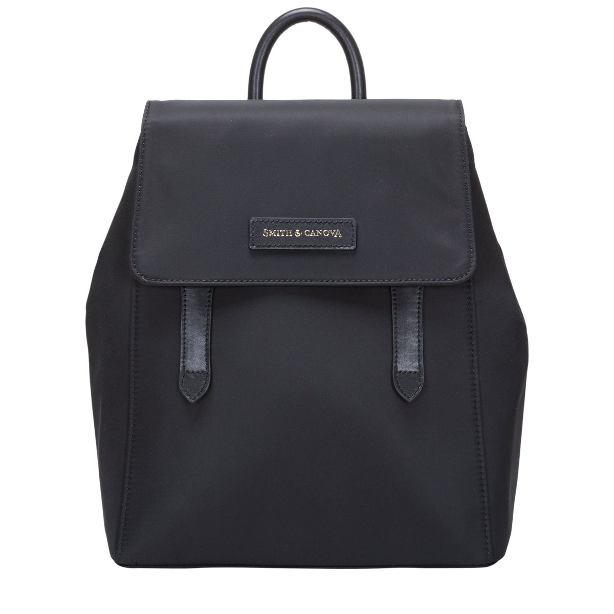 Nylon Structured Backpack - Smith & Canova