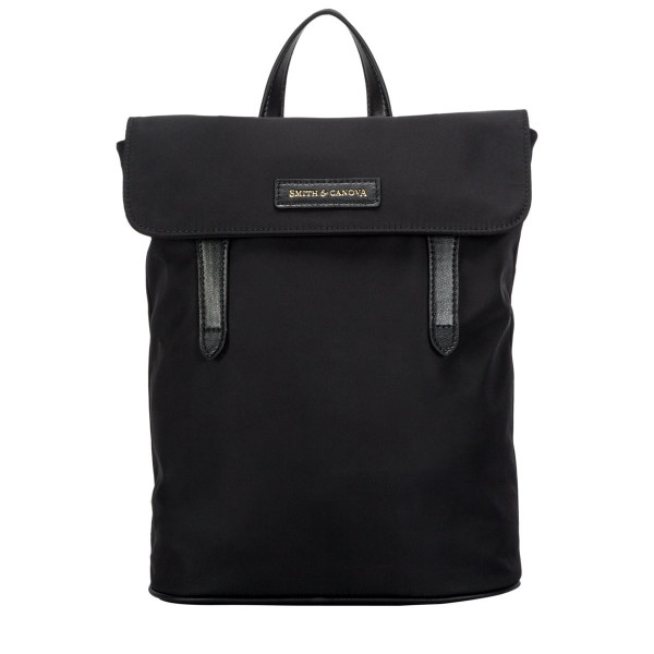 Nylon Flapover Backpack