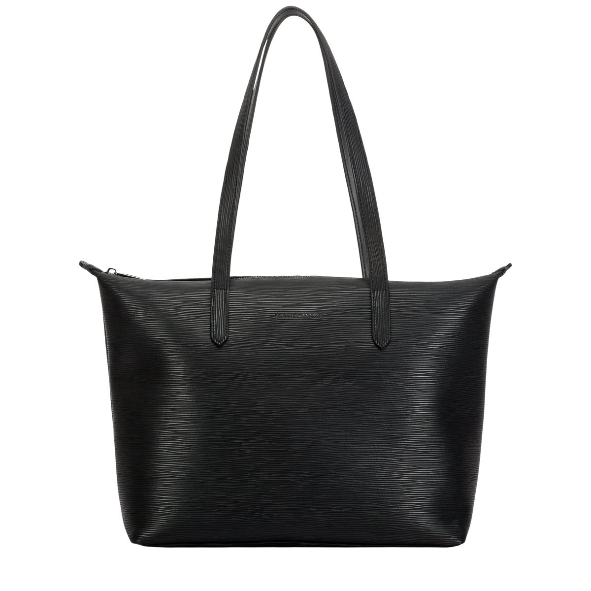 black purse long strap