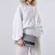 Zip Top Hand Strap Clutch Bag