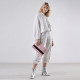 Zip Top Hand Strap Clutch Bag