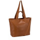 Smooth Leather E/w Tote / Shoulder Bag