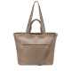 Smooth Leather E/w Tote / Shoulder Bag