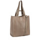 Smooth Leather Tote / Shoulder Bag