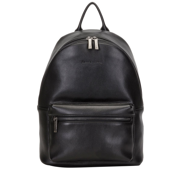 Smooth Leather Zip Around Backpack