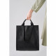 Smooth Leather Tote / Shoulder Bag