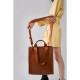 Smooth Leather Tote / Shoulder Bag