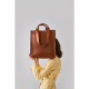 Smooth Leather Tote / Shoulder Bag