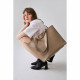 Smooth Leather E/w Tote / Shoulder Bag