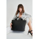 Smooth Leather E/w Tote / Shoulder Bag